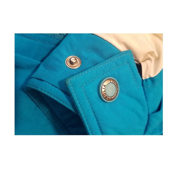 Vintage 90s Tyrolia Sport D'Hiver Ski / Snowboard Jacket | Blue / White / Black - Picture 8 of 9